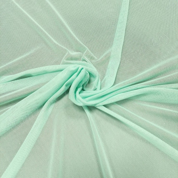 Сетка стрейч мятная