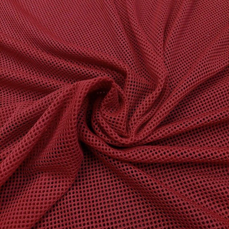 Сетка спортивная джерси красная