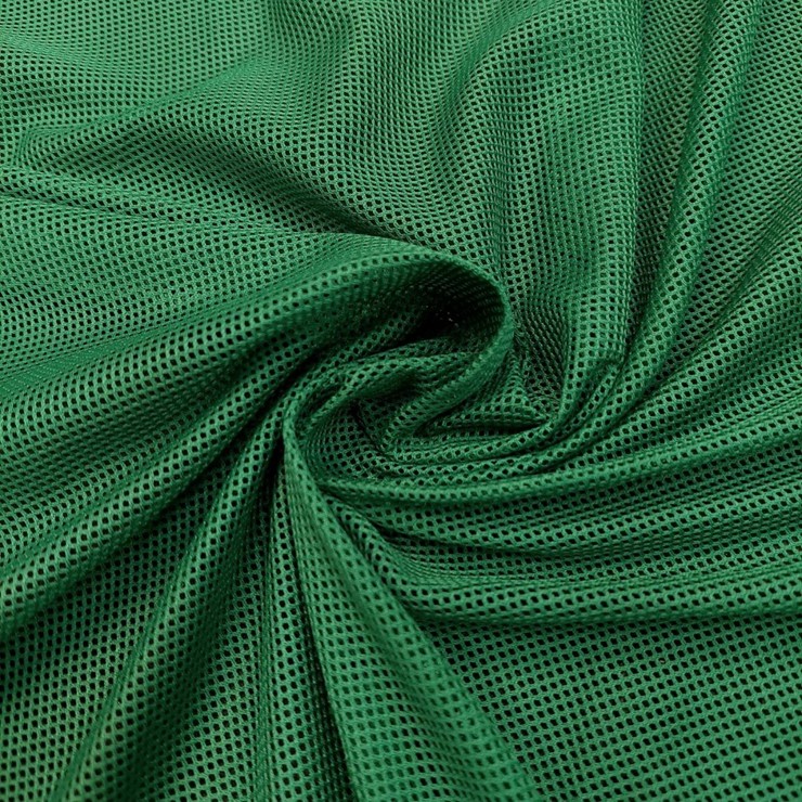 Сетка спортивная джерси зеленая