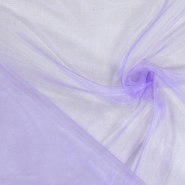 Органза светло-фиолетовая