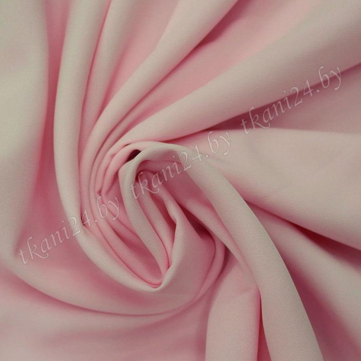 Ткань барби светло-розовая